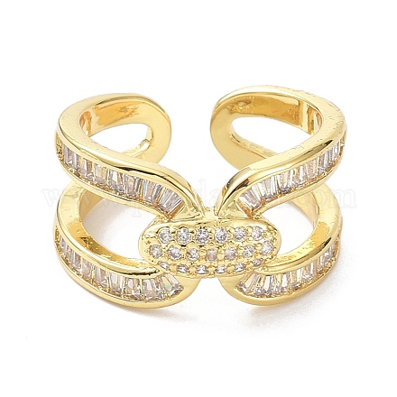 Real 18K Gold Plated Wide Band for Men Women X-ZIRC-C021-12G-1