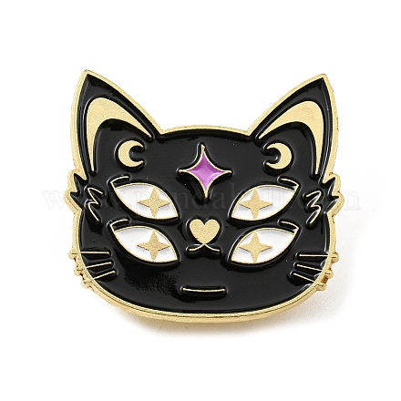 Magic Cat Enamel Pin JEWB-B006-06D-1