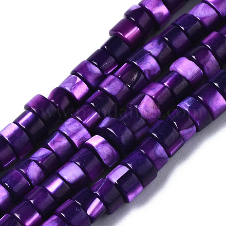 Natural Trochus Shell Beads Strands SHEL-S278-027A-1
