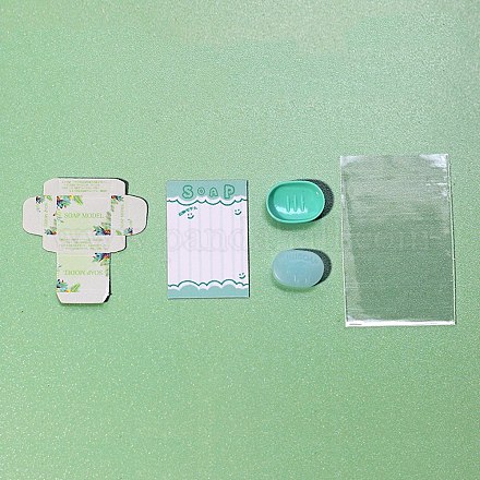 Миниатюрные наборы для упаковки мыла своими руками MIMO-PW0002-11F-1