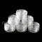 Elastic Crystal Thread, Beading String, Round, Clear, 0.8mm, about 4.37 Yards(4m)/Roll