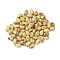 60Pcs 10G Baking Paint Glass Seed Beads, Oval, Pale Goldenrod, 6~6.5x4~4.5mm, Hole: 1mm