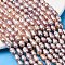 Natural Cultured Freshwater Pearl Beads Strands, Rice, Grade A, Thistle, 4~5mm, Hole: 0.5mm, about 54~62pcs/strand, 13.78~13.98''(35~35.5cm)