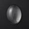 Glass Cabochons, Oval, Clear, 40x30x7mm