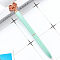 Metel Ball-Point Pen, Office School Supplies, Heart, Pale Turquoise, 132x10mm