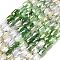 Electroplate Glass Beads Strands, Rectangle, Faceted, Olive Drab, 7x4x3mm, Hole: 0.8mm, about 60~61pcs/strand, 15.75''~16.02''(40~40.7cm)