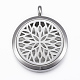 316 Surgical Stainless Steel Diffuser Locket Pendants STAS-H404-03J-1