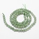 Verde naturale perline avventurina fili G-G736-17-12mm-2