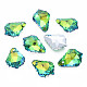 Colgantes de cristal de galvanizado EGLA-N006-019B-1