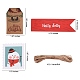 Etiquetas de regalo de tema navideño de papel y etiquetas colgantes CDIS-SZ0001-09-2