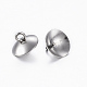 304 tasse en acier inoxydable perle peg bails pin pendentifs STAS-G161-27B-3