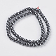 Non-Magnetic Synthetic Hematite Beads Strands G-H1072-1-2