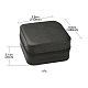 Caja de cremallera de joyería de cuero de imitación LBOX-T001-01D-4