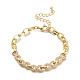Infinity Cubic Zirconia Bracelets & Necklaces Jewelry Sets SJEW-M098-02G-6