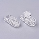 Transparent Eco-Friendly PC Plastic Baby Pacifier Clips KY-L077-03I-2