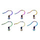 Placage ionique (ip) 304 crochets de boucle d'oreille français en acier inoxydable STAS-S119-020-1