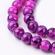 Chapelets de perles en verre peint GLAD-S075-6mm-37-3