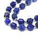 Filo di Perle lapis lazuli naturali  G-O201B-25-3