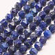 Chapelets de perles en lapis-lazuli naturel G-E359-12-8mm-2
