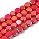 Electroplate Glass Beads Strands EGLA-Q125-002-A05-1