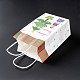 Christmas Theme Kraft Paper Gift Bags CARB-L009-A10-3