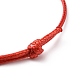 Création de bracelets en corde de polyester ciré coréen AJEW-JB00011-09-4