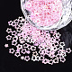 輝くネイルアートの輝き  マニキュアスパンコール  キラキラネイルスパンコール  スター  ピンク  2~4x2~4x0.3mm MRMJ-T017-02E-1