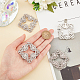 Alloy with Rhinestone Shoe Decorations FIND-WH0126-172P-3