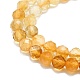 Chapelets de perles de citrine naturelle G-P457-A03-22-2