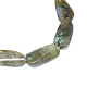 Chapelets de perles en labradorite naturelle  G-F632-01-2