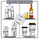 Adesivi adesivi per etichette di bottiglie DIY-WH0520-012-5