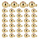 60 Stück Messing-Crimpperlen&nbsp;KK-HY0004-18-1