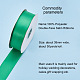 Rubans satin de double face de 100% polyester pour emballages de cadeaux SRIB-L024-3.8cm-552-2