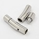 304 Stainless Steel Bayonet Clasps STAS-A021-M-3