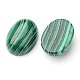 Synthétiques cabochons ovales malachite X-G-L394-09-18x13mm-2
