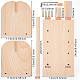Set di supporto per filo per cucire in legno TOOL-WH0002-05-3