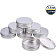 BENECREAT 12 Pcs 100ml Aluminum Tin Jars CON-BC0004-26P-100ml-5