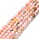 Fili di perle di opale rosa imitazione naturale G-G992-A03-1