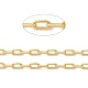 Brass Paperclip Chains CHC-O001-12G-2