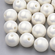 Perles acryliques de style peint par pulvérisation MACR-T010-14mm-2
