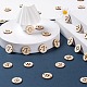 100 piezas 10 estilos conectores de enlaces de madera de álamo natural sin terminar WOOD-LS0001-04-6