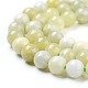 Chapelets de perles de jade naturel G-G844-01-6mm-3