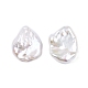 Perlas de perlas naturales keshi PEAR-N020-S13-2