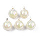 Colgantes de perlas de imitación de acrílico OACR-N010-020B-02-2