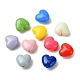 200pcs 10 couleurs perles acryliques opaques OACR-FS0001-44-2