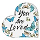 Craspire Schreibtischschild „You Are Loved“ aus Acryl DIY-WH0348-011-1