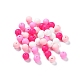 Perles focales rondes en silicone écologique de qualité alimentaire SIL-F003-01F-1