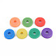 Cuentas de arcilla polimérica hechas a mano de 7 colores CLAY-N011-032-31-3