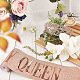 AHANDERMAKER 誕生日女王の王冠とサッシュ  パーティーは、女性の誕生日パーティーの装飾のためにラインストーンとサッシュを備えた誕生日の女王ライトコーラルaollyクラウンを供給します AJEW-WH0017-32-4