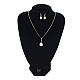 Модные женские серьги с подвесками и ожерелья-подвески SJEW-L192-06-5